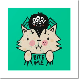 BITE ME Posters and Art